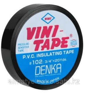 Изолента ПВХ черная 102 DENKA (Япония)