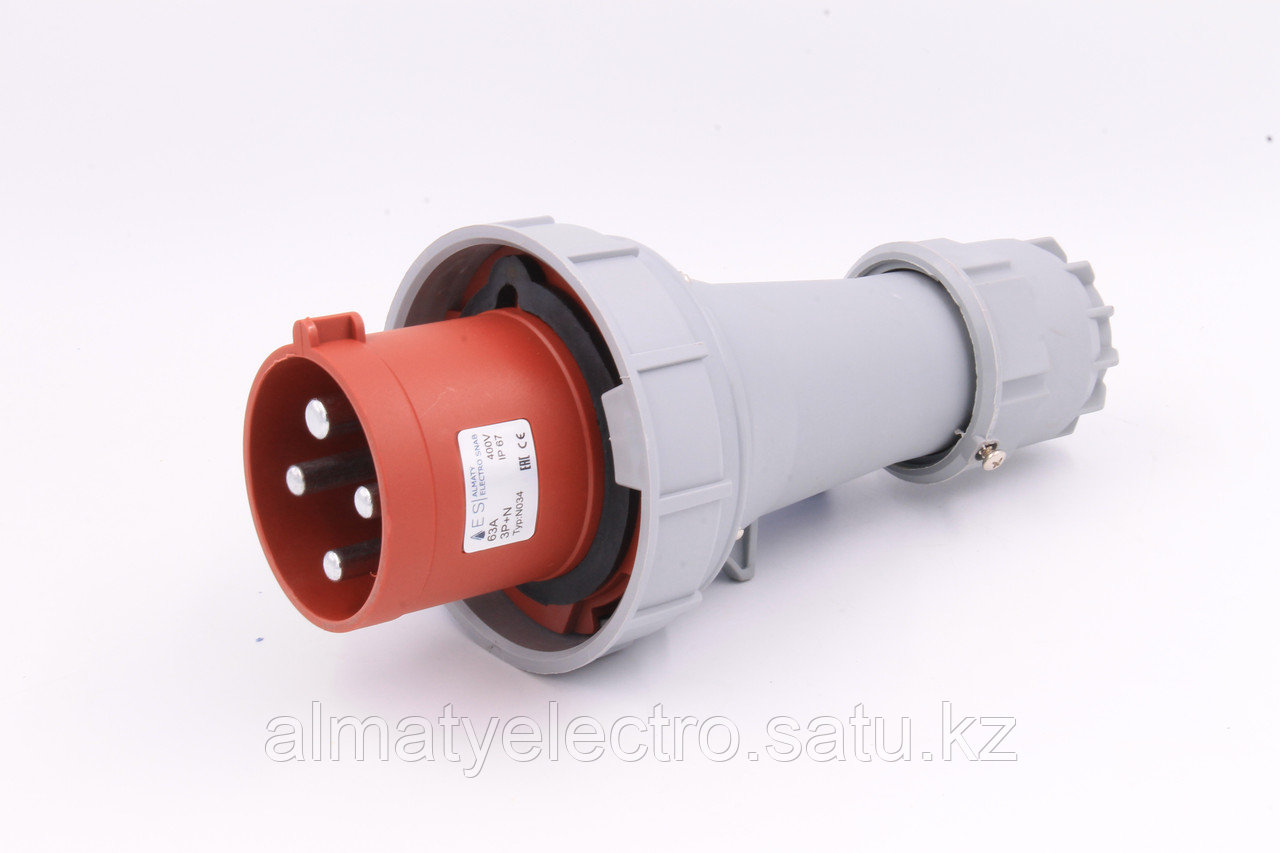 Силовая вилка N015 16A 5P IP67